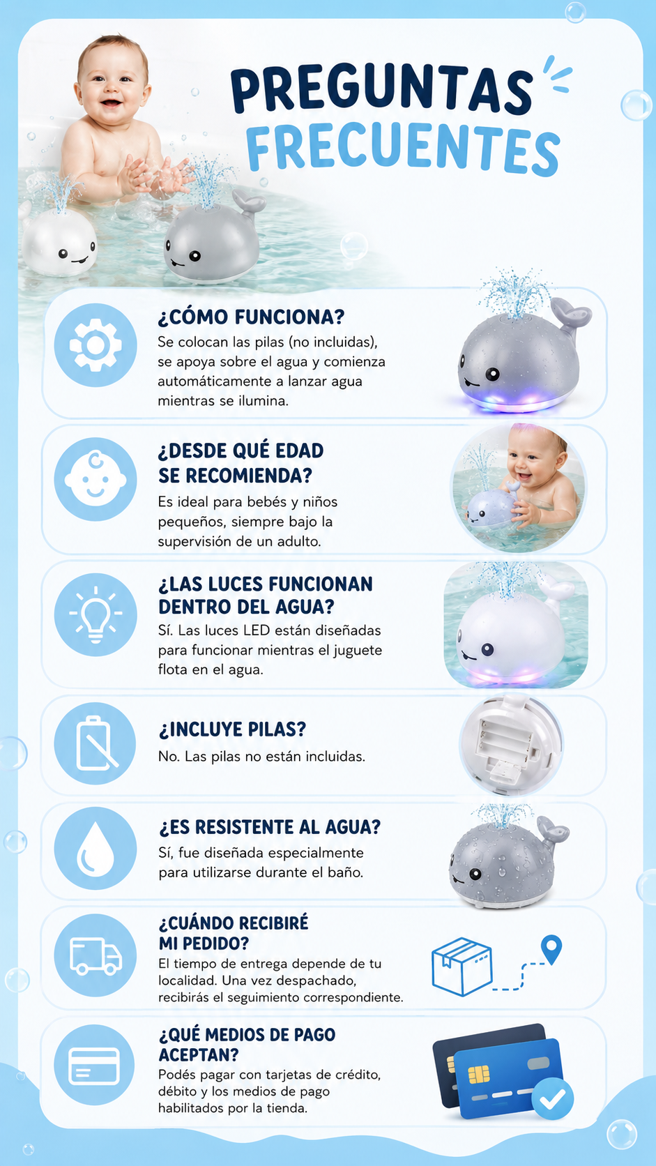 Ballena autom&aacute;tica para ba&ntilde;o
